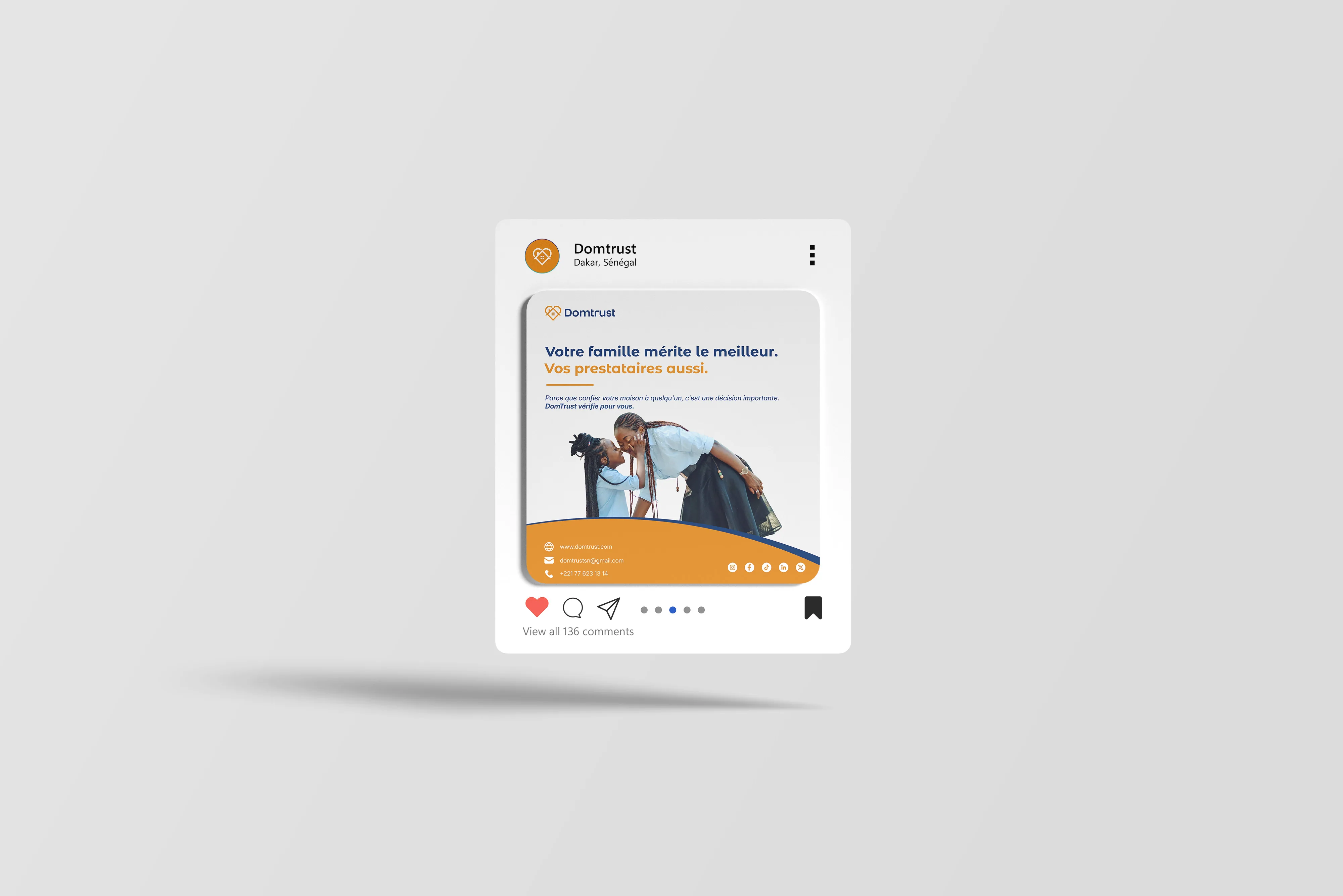 Domtrust — Post Instagram